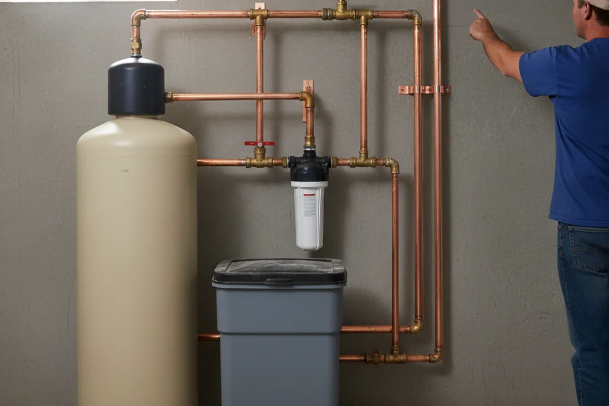 Whole-house water treatment system installed in Sulphur
